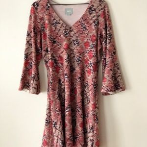 Anthropologie Maeve long-sleeve knit dress